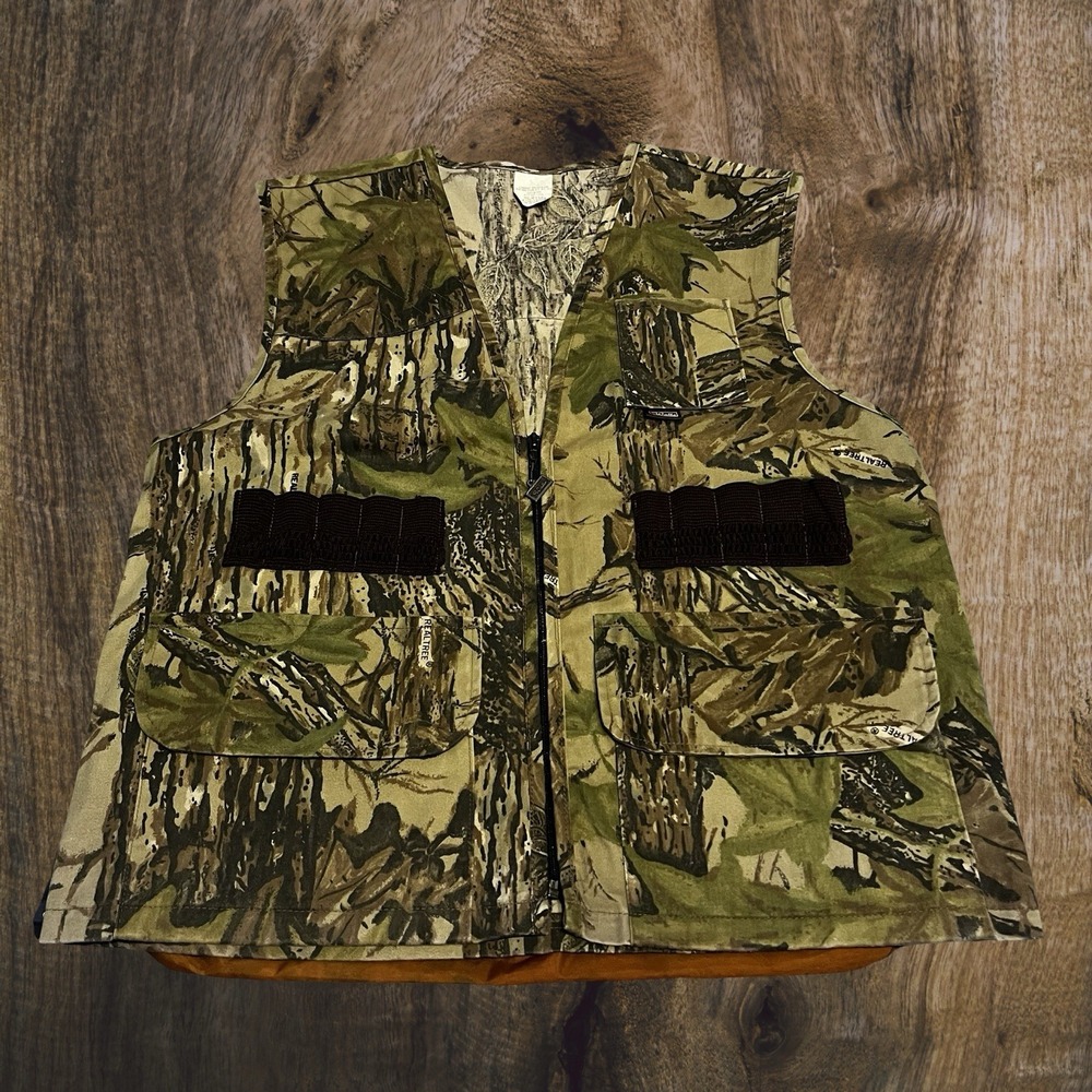 Vtg Walls‎ Realtree Camo Vest Men's Large